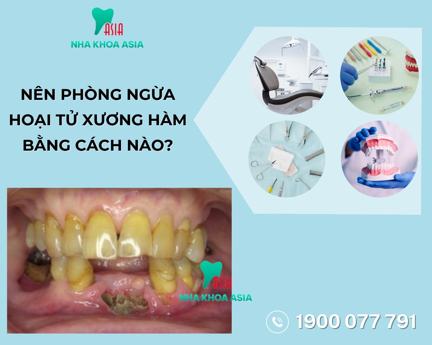 Bạn nên thăm khám răng định kỳ và điều trị hoại tử xương hàm ở cơ sở nhà khoa uy tín
