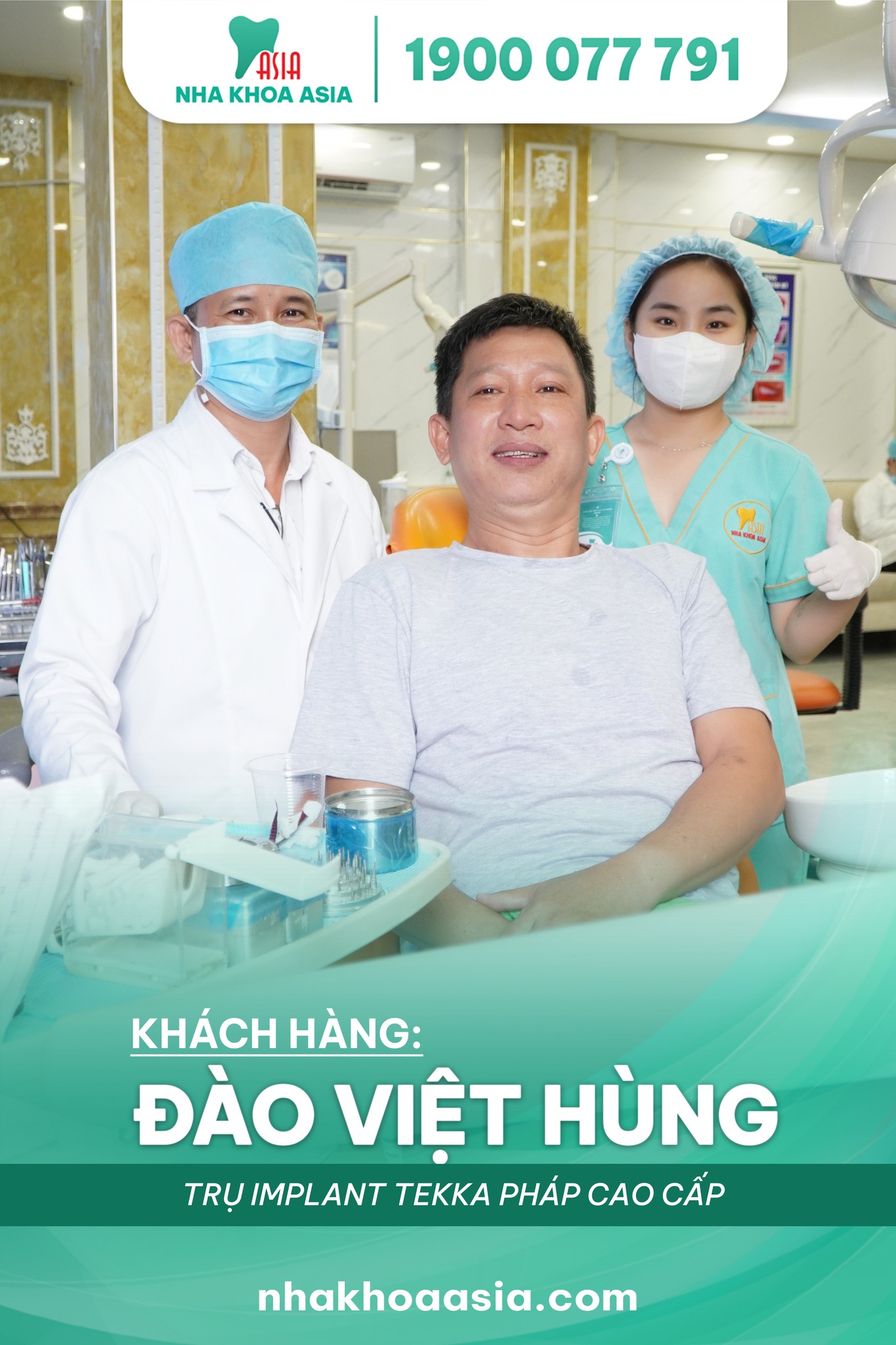 Trụ implant của pháp