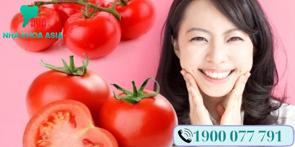 Trắng răng bằng cà chua mang đến hiệu quả nhưng đòi hỏi phải kiên trì trong thời gian dài