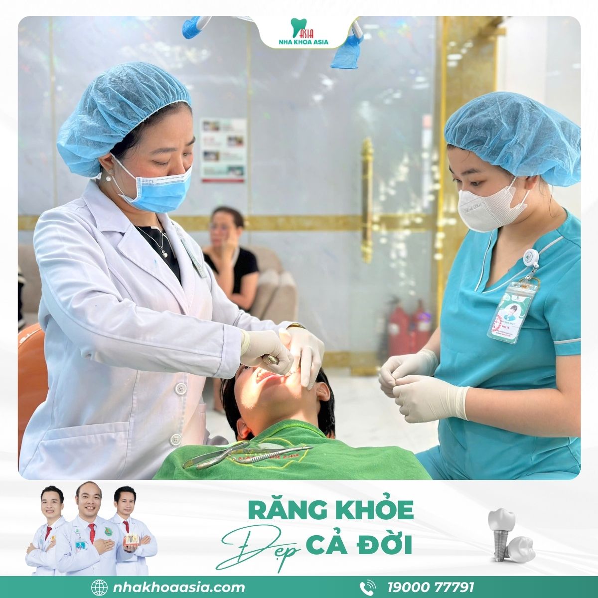 Lấy lại hàm răng trắng sáng cho bệnh nhân