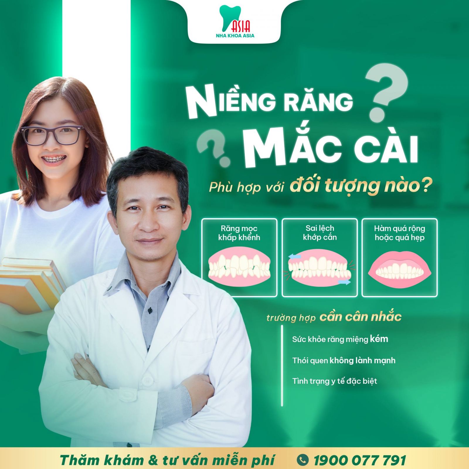 Niềng răng cố định là một trong những phương pháp điều trị móm duyên phổ biến nhất