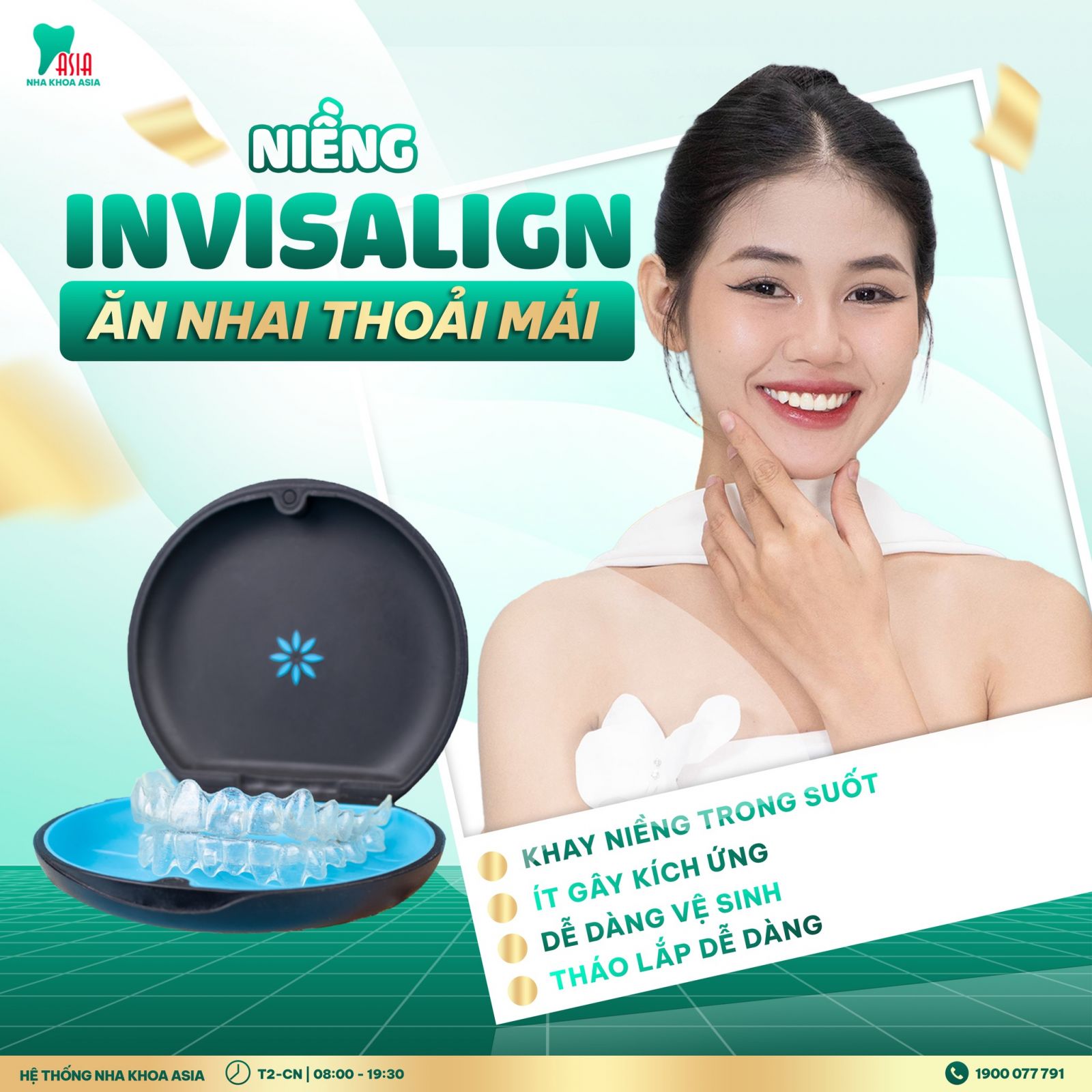 Niềng răng trong suốt là phiên bản hiện đại, thẩm mỹ