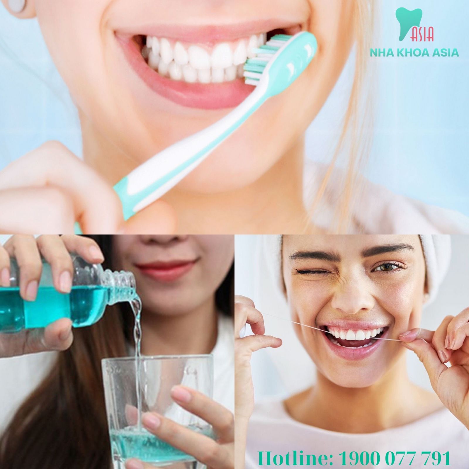 Vệ sinh răng miệng đúng cách