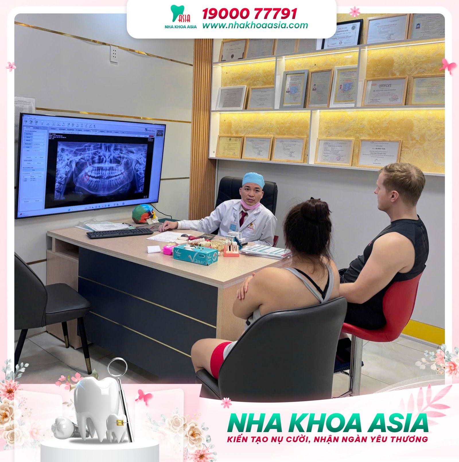 Nha khoa asia - Địa chỉ trồng răng số 6 chất lượng uy tín