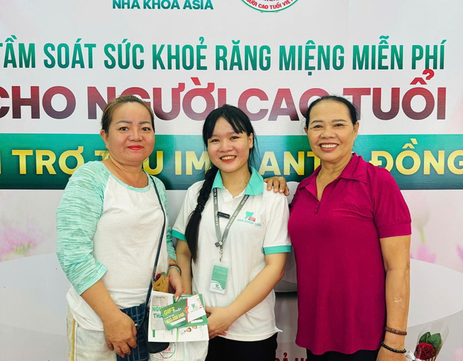 chăm sóc sức khỏe răng miệng miễn phí cho hội người cao tuổi