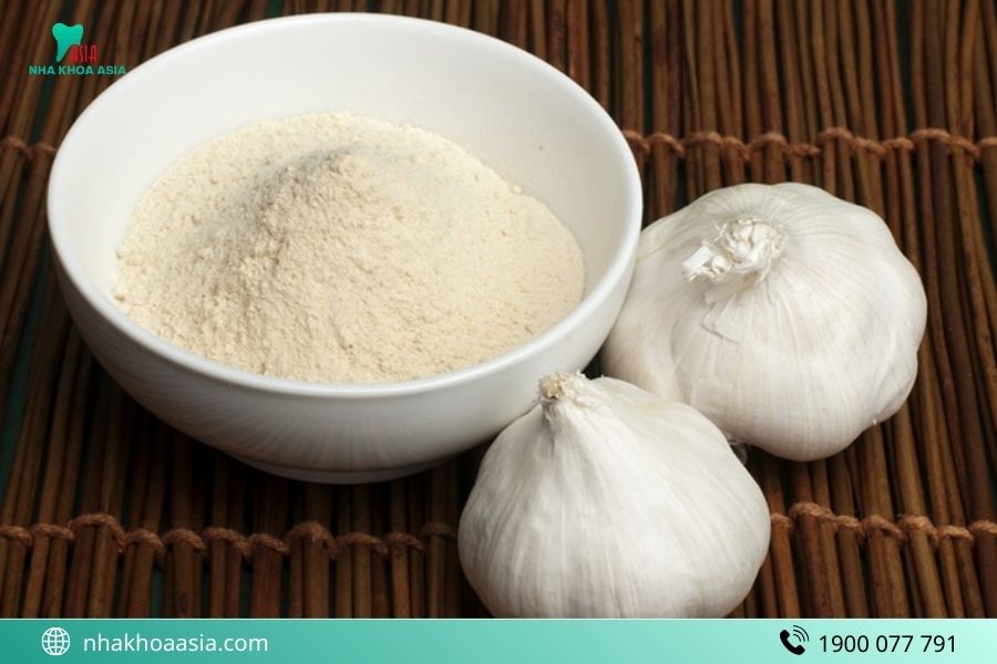 Chữa viêm tủy răng bằng tỏi và muối