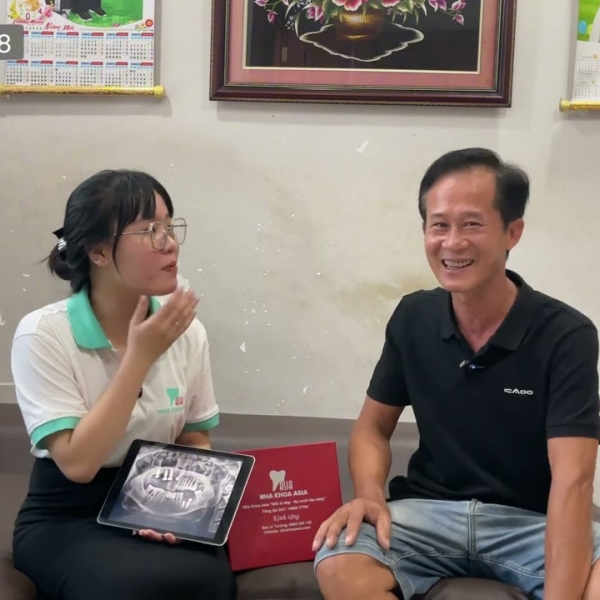 Anh Nguyễn Thế Hải - Hành trình lấy lại nụ cười tại Nha Khoa Asia