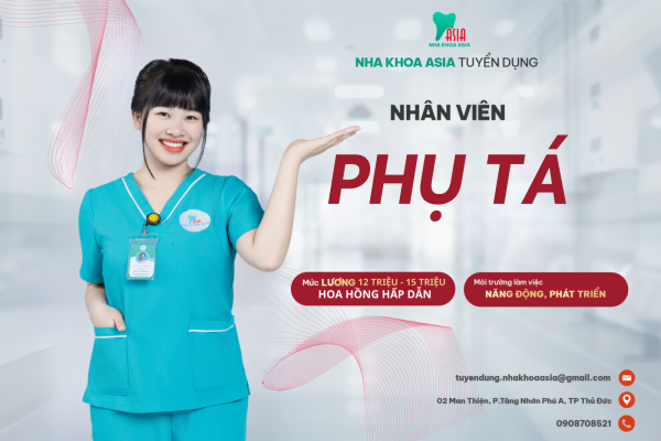 Tuyển dụng vị trí Phụ Tá