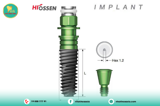 Trụ Implant Hiossen (USA) 