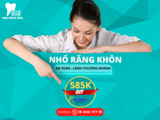 nhổ răng khôn giá bao nhiêu