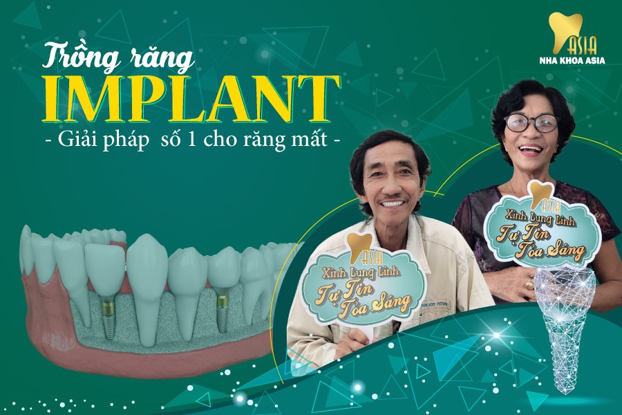 Trồng răng Implant Biên Hòa tại Nha khoa Asia