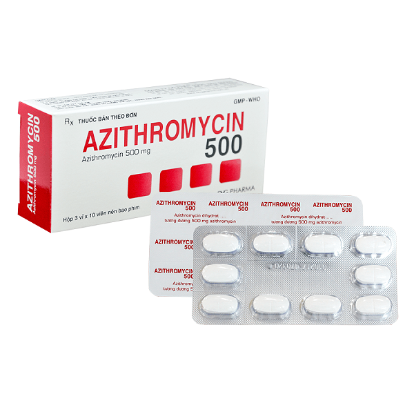 Thuốc kháng sinh răng Azithromycin