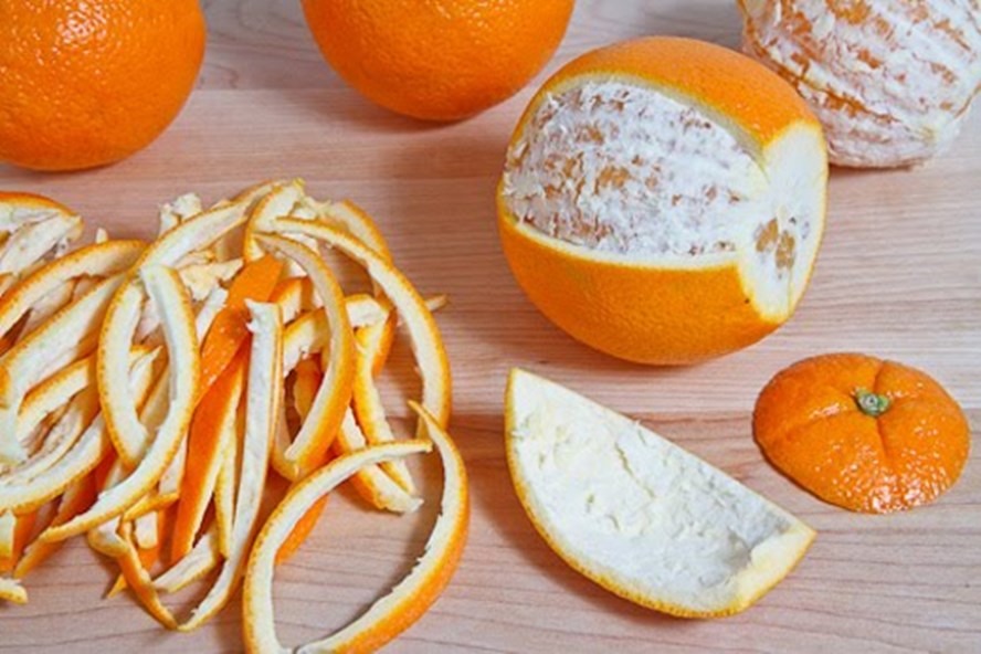 Sử dụng vỏ cam giúp làm trắng răng hiệu quả