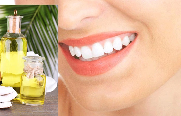 Sử dụng dầu dừa làm trắng răng