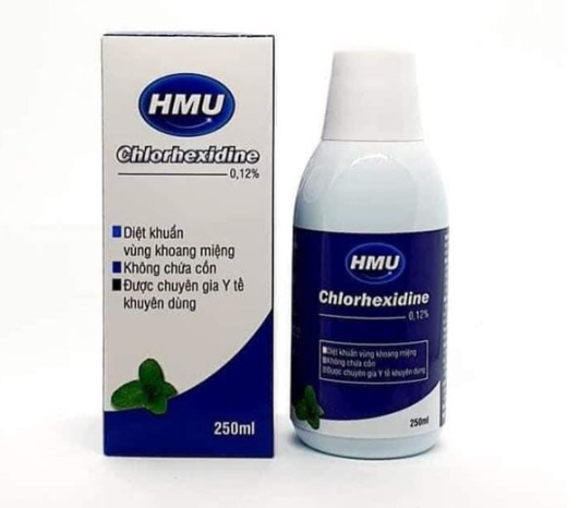 Thuốc đặc trị hôi miệng Chlorhexidine